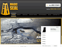 Tablet Screenshot of magicsealonline.com